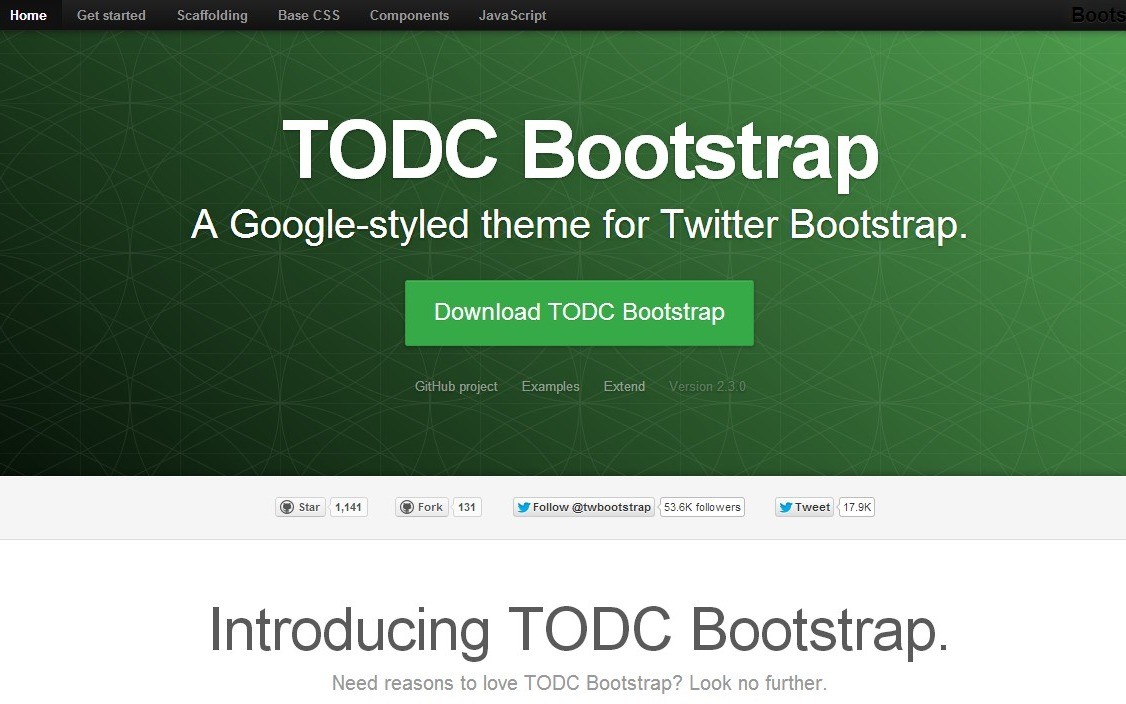 TODC Bootstrap
