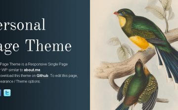 Personal Page Theme
